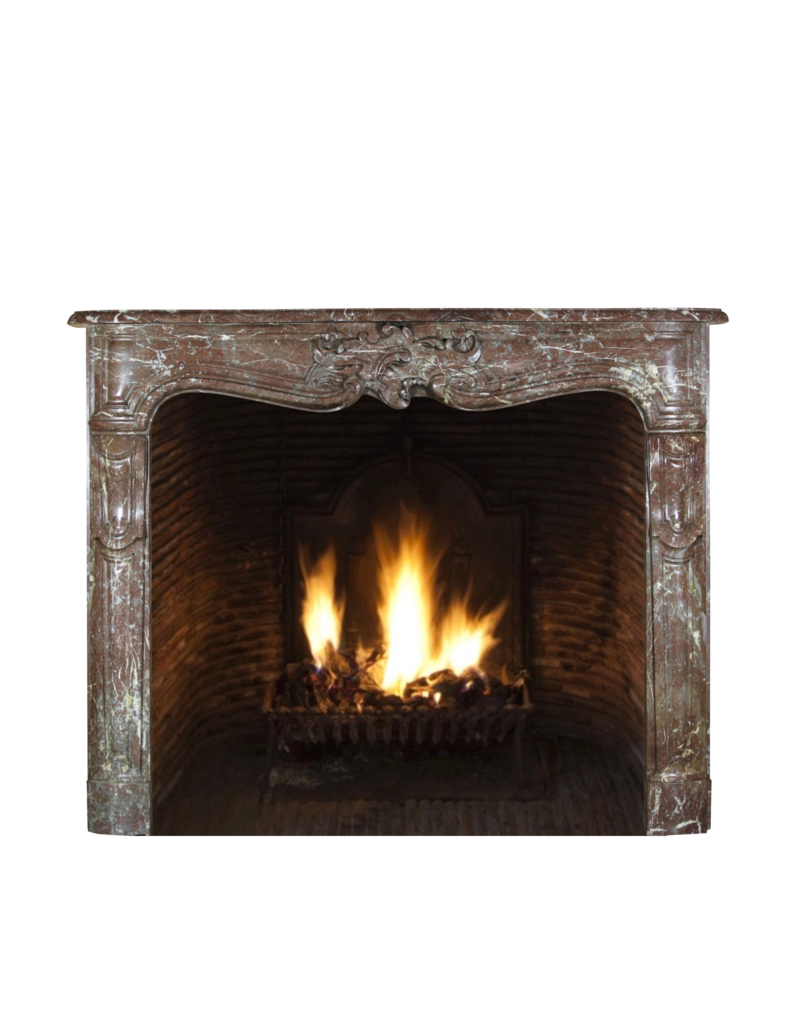 Classic Belgian Regency Period Marble Fireplace Surround