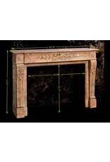 French Special Sealed Directoire Period Fireplace Surround