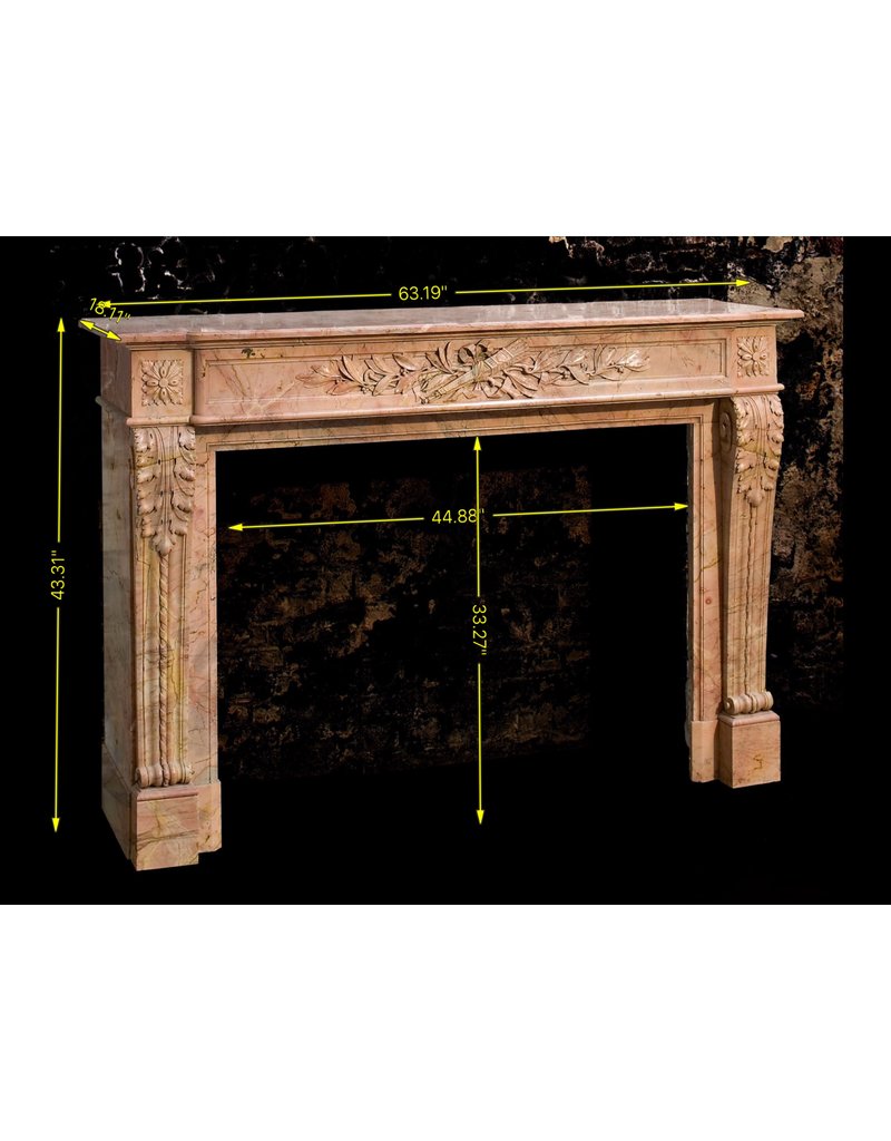 French Special Sealed Directoire Period Fireplace Surround