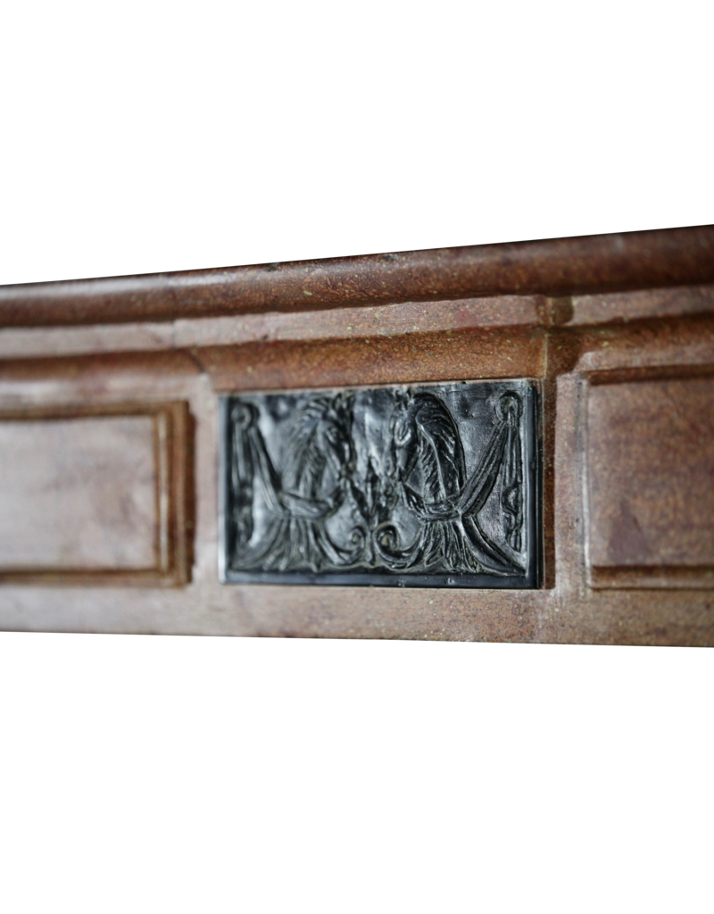 Maison Leon Van den Bogaert Timeless Directoire Period French Fireplace Surround