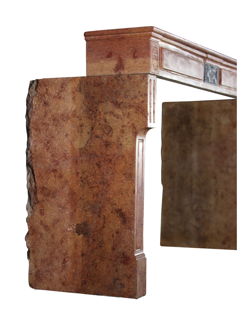 Maison Leon Van den Bogaert Timeless Directoire Period French Fireplace Surround