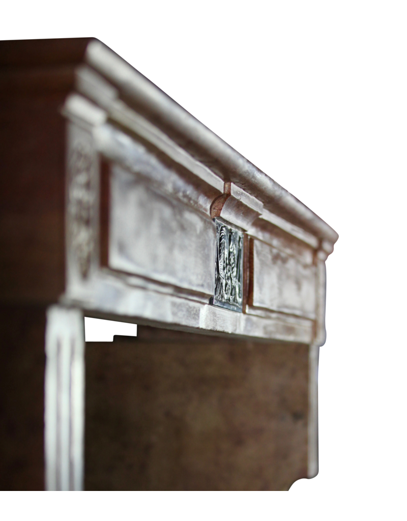 Maison Leon Van den Bogaert zeitloses Directoire Period Französisch Kamin Maske