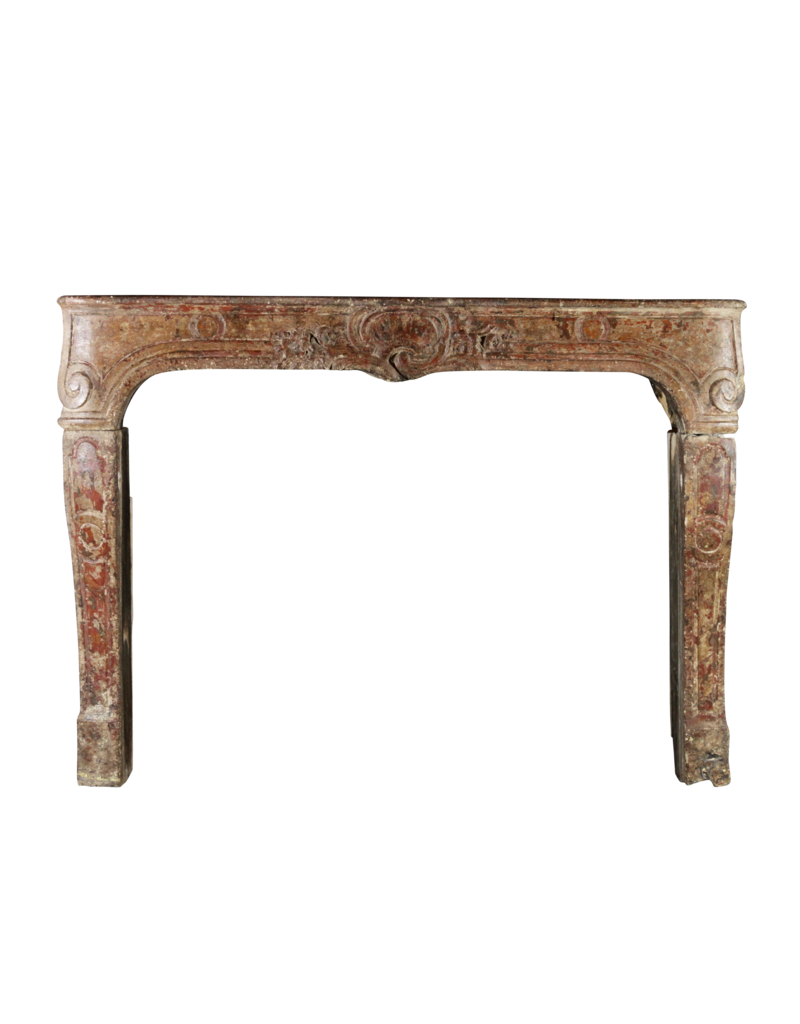 Regency Period French Chique Country Style Antique Fireplace Mantel