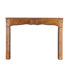 17Th Century Delicate French Hard Stone Fireplace Surround