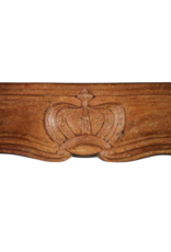 Siglo 17 Delicado Duro Francesa Chimenea De Piedra Surround