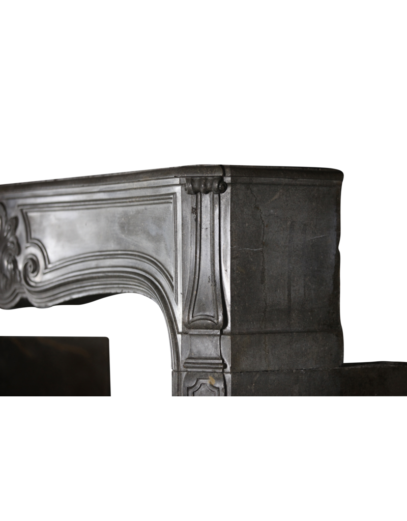 Strong 18Th Century French Chique Antique Fireplace Mantel