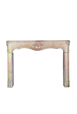 Maison Leon Van den Bogaert 18th Century Chic Bicolor French Fireplace Surround