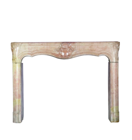 18Th Century Bicolor French Fireplace Surround