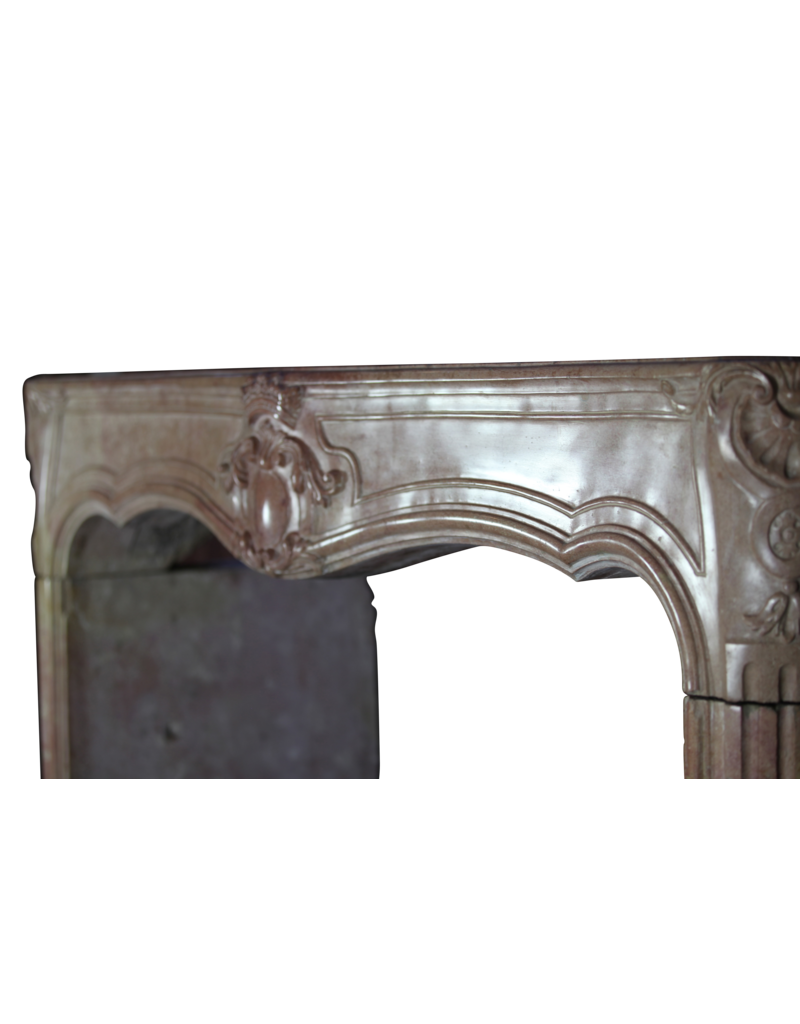 18Th Century Chique Bicolor French Fireplace Surround
