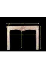 Maison Leon Van den Bogaert 18th Century Chic Bicolor French Fireplace Surround
