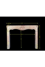 Maison Leon Van den Bogaert 18th Century Chic Bicolor French Fireplace Surround