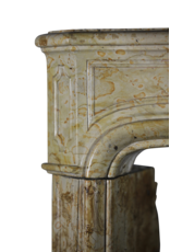 Maison Leon Van den Bogaert Chic 18th Century Antique Marble Fireplace Surround