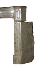 Maison Leon Van den Bogaert Chic 18th Century Antique Marble Fireplace Surround