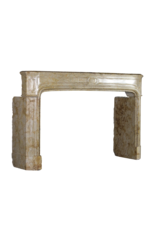 Maison Leon Van den Bogaert Chic 18th Century Antique Marble Fireplace Surround