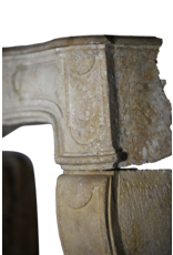 Grand 18Th Century French Antique Fireplace Surround