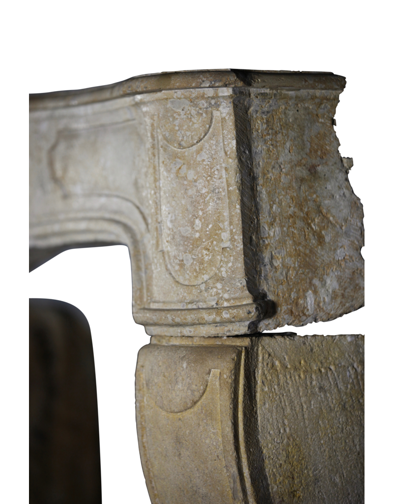 Grand 18Th Century French Antique Fireplace Surround