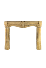 Small Strong Provencal 17Th Century Antique Fireplace Mantel