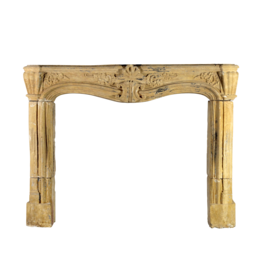 Small Strong Provencal 17Th Century Antique Fireplace Surround