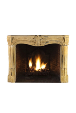 Small Strong Provencal 17Th Century Antique Fireplace Mantel