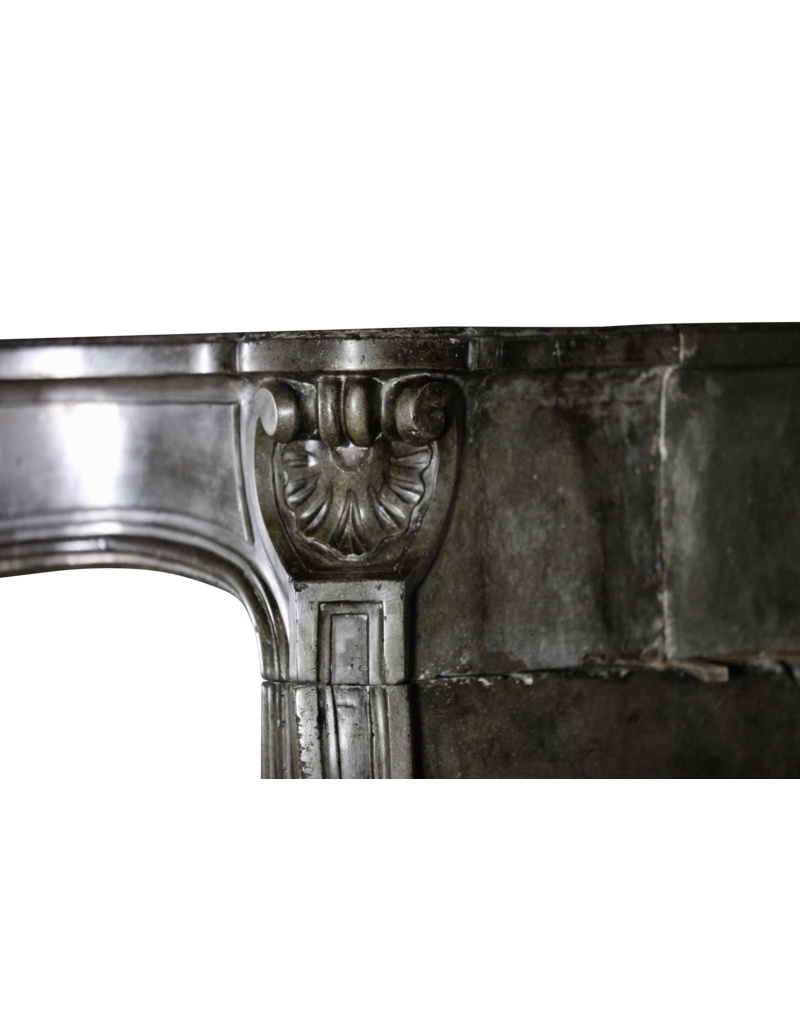 Maison Leon Van den Bogaert Strong Directoire Period Vintage Chimney Piece