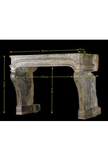 Francés Del Estilo De País Del Siglo 17 Período De Piedra Caliza Chimenea Surround