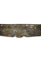 Maison Leon Van den Bogaert 17th Century Chic French Antique Fireplace Surround in Dark Fossil Stone