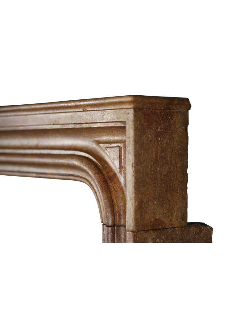 17Th Century Small Italian Hard Stone Fireplace Surround