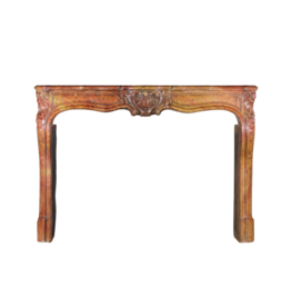 18Th Century Bicolor French Fireplace Surround