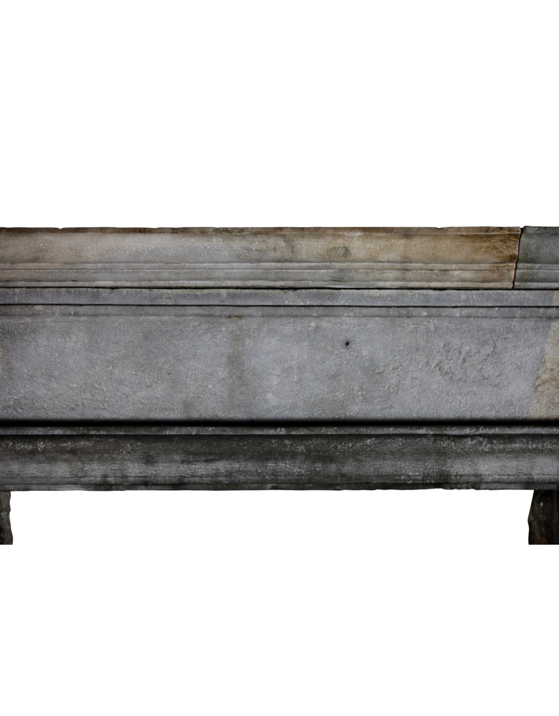 17Th Century Bicolor Timeless Statement Fireplace Mantle