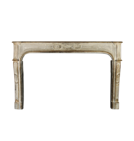 Maison Leon Van den Bogaert Breites Französisch Kalkstein Kamin Maske