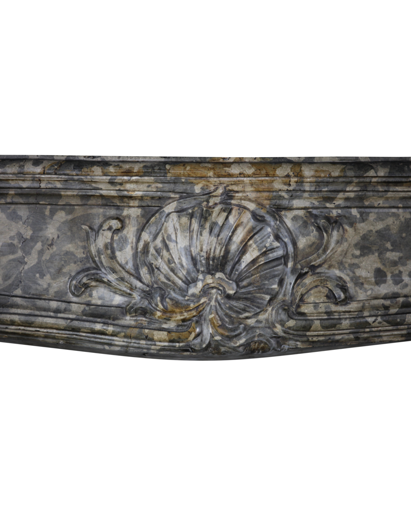 Maison Leon Van den Bogaert 18th Century Chic French Antique Fireplace Surround