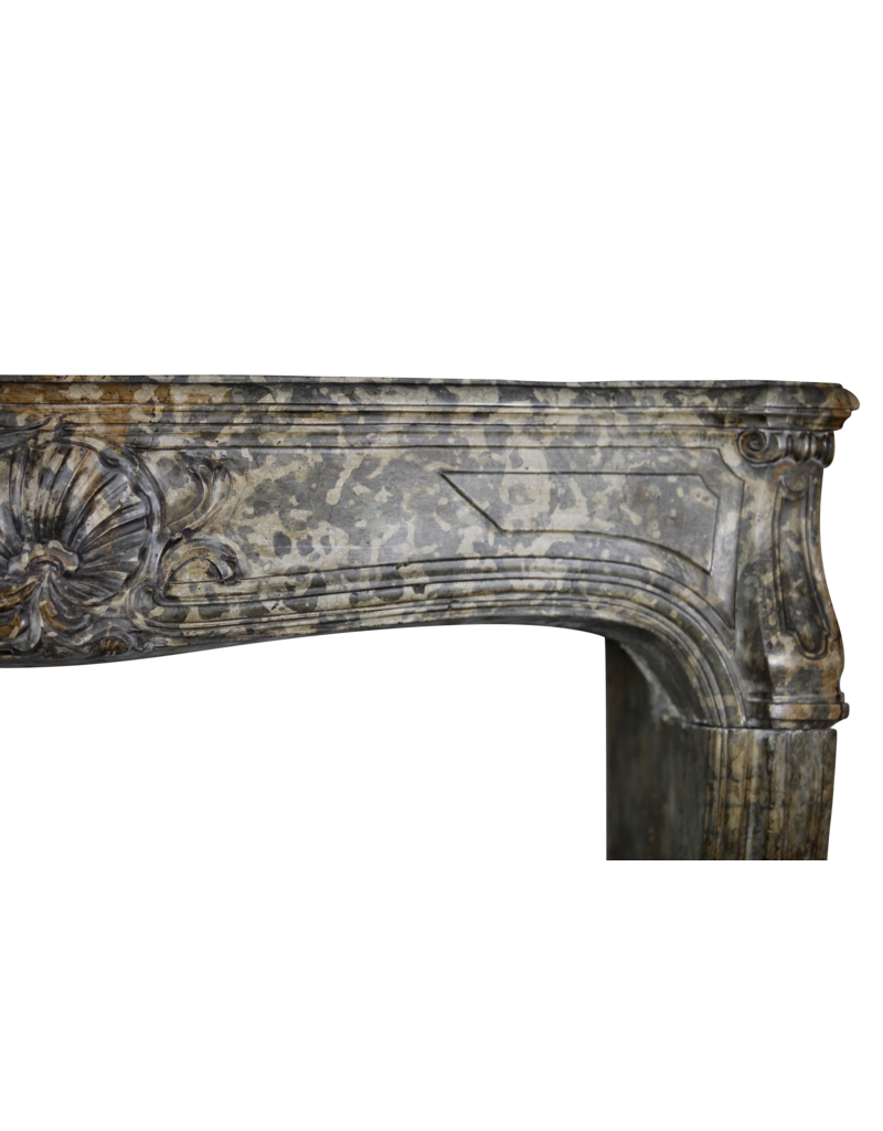 Maison Leon Van den Bogaert 18th Century Chic French Antique Fireplace Surround