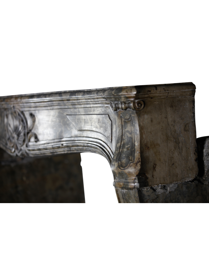 Maison Leon Van den Bogaert 18th Century Chic French Antique Fireplace Surround