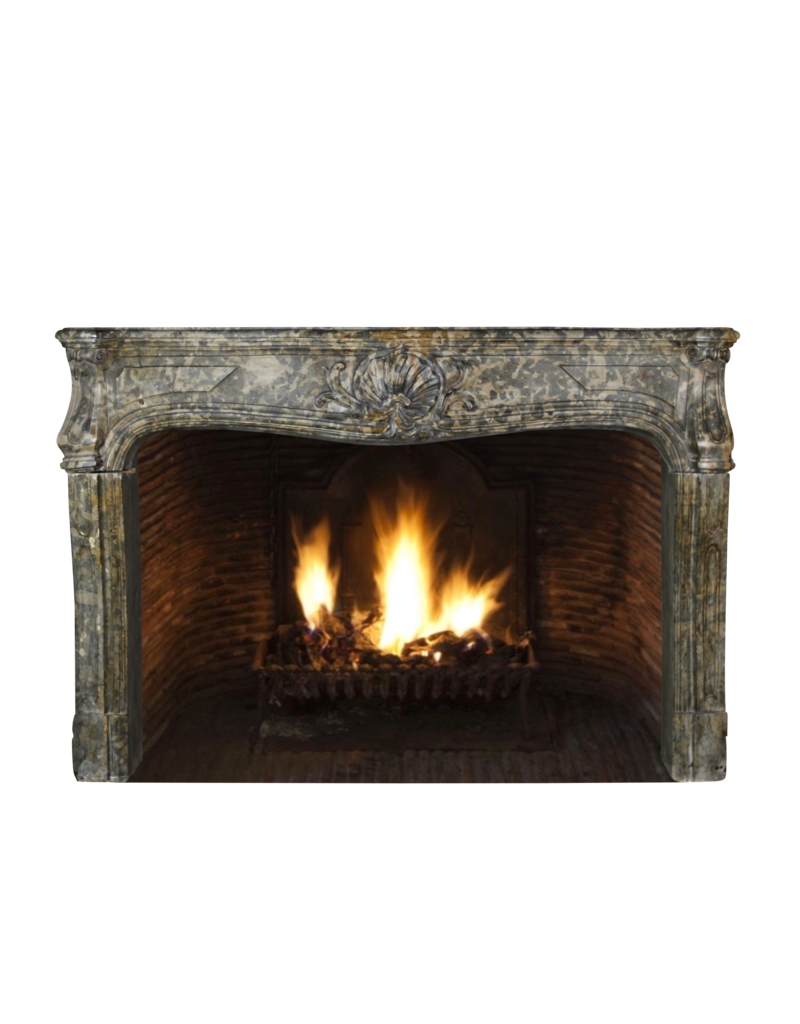 Maison Leon Van den Bogaert 18th Century Chic French Antique Fireplace Surround