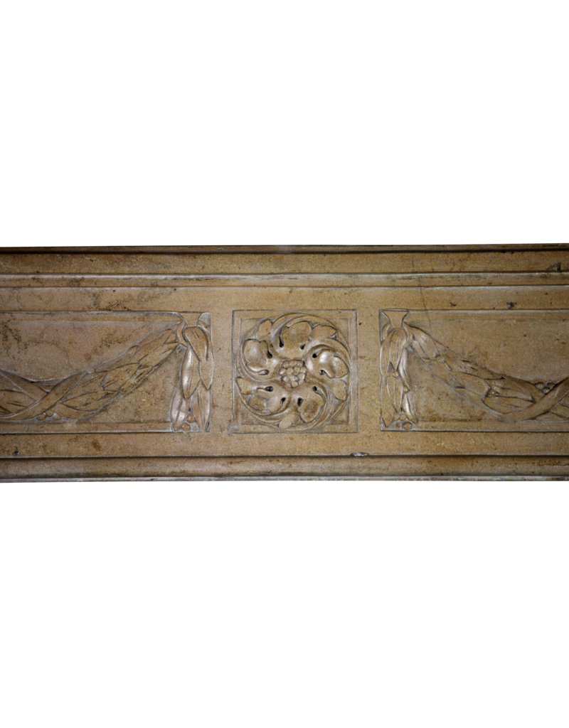 Fantastic Louis XVI Period French Country Chique Fireplace Surround