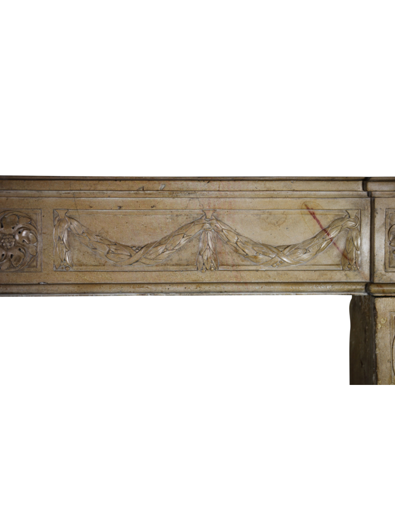 Fantastic Louis XVI Period French Country Chique Fireplace Surround