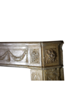 Fantastic Louis XVI Period French Country Chique Fireplace Surround