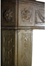 Maison Leon Van den Bogaert Fantastic Louis XVI Period French Country Chique Fireplace Surround