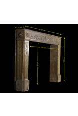 Fantastic Louis XVI Period French Country Chique Fireplace Surround