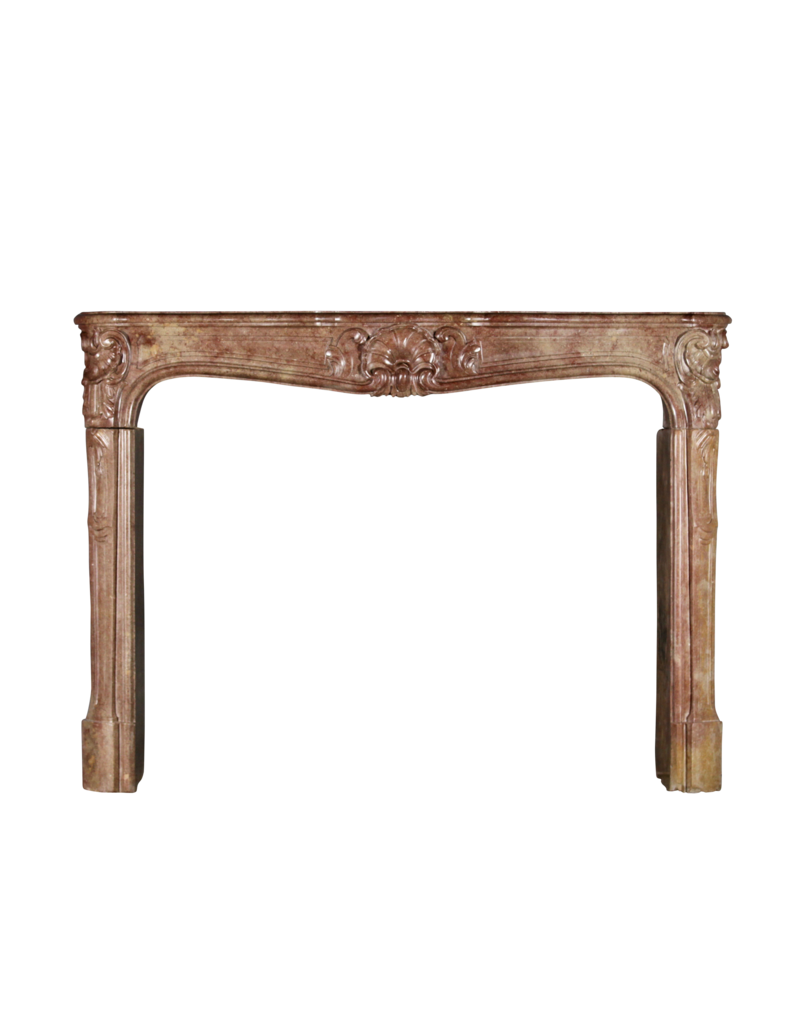 Maison Leon Van den Bogaert Classic Chique French Vintage Fireplace Surround In Hard Stone