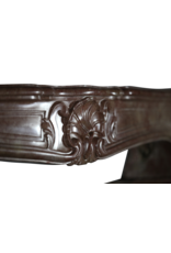 Maison Leon Van den Bogaert Classic Chic French Vintage Fireplace Surround in Hard Stone