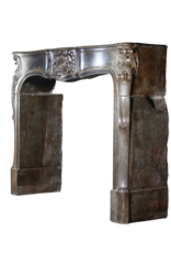 18Th Century Strong French Antique Fireplace Surround