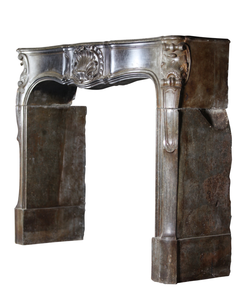 The Antique Fireplace Bank 18Th Century Strong French Antique Fireplace Surround