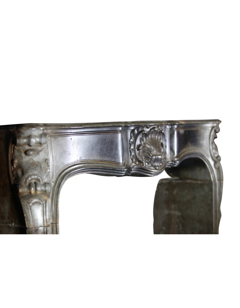18Th Century Strong French Antique Fireplace Surround