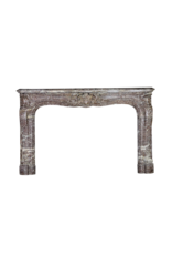 Extreme Grand Belgian Marble Vintage Fireplace Surround
