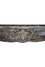 Maison Leon Van den Bogaert Besonders große Vintage-Kaminumrandung aus belgischem Marmor