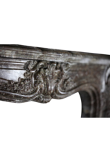 Extreme Grand Belgian Marble Vintage Fireplace Surround