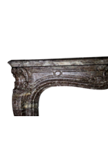 Extreme Grand Belgian Marble Vintage Fireplace Surround