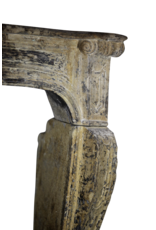 Maison Leon Van den Bogaert French Chic Country Style Limestone Grand Fireplace Surround