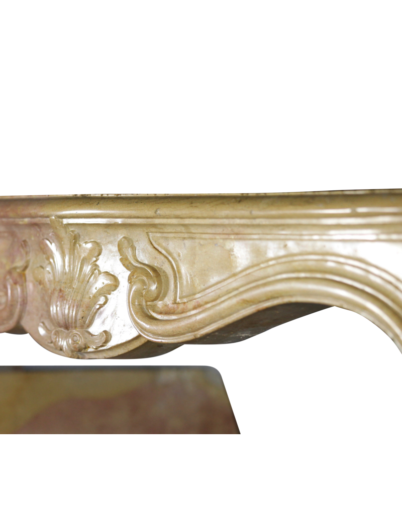 Feines Französisch Antike Marmor Stein Kamin